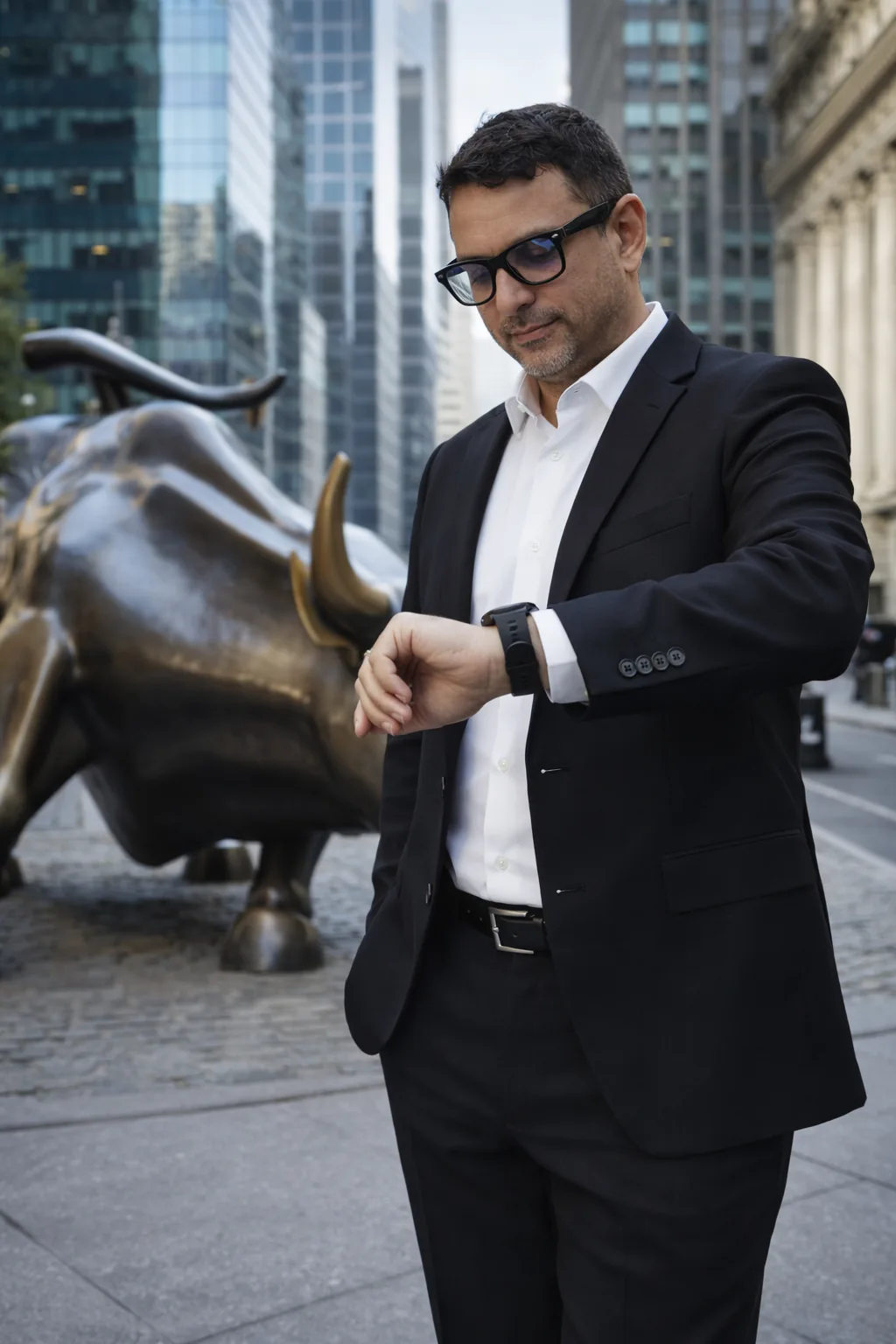 Márcio Cavalcante em Wall Street